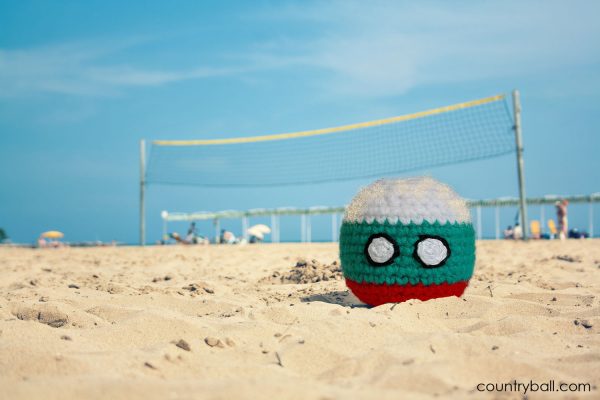Bulgariaball on the Beach