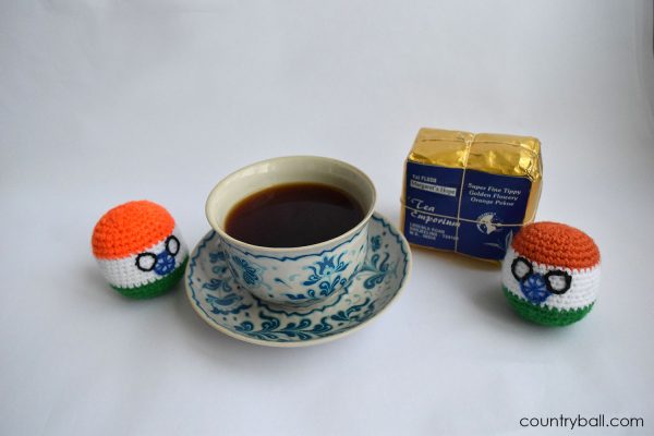 Indiaball with an amazing Tea from Darjeeling